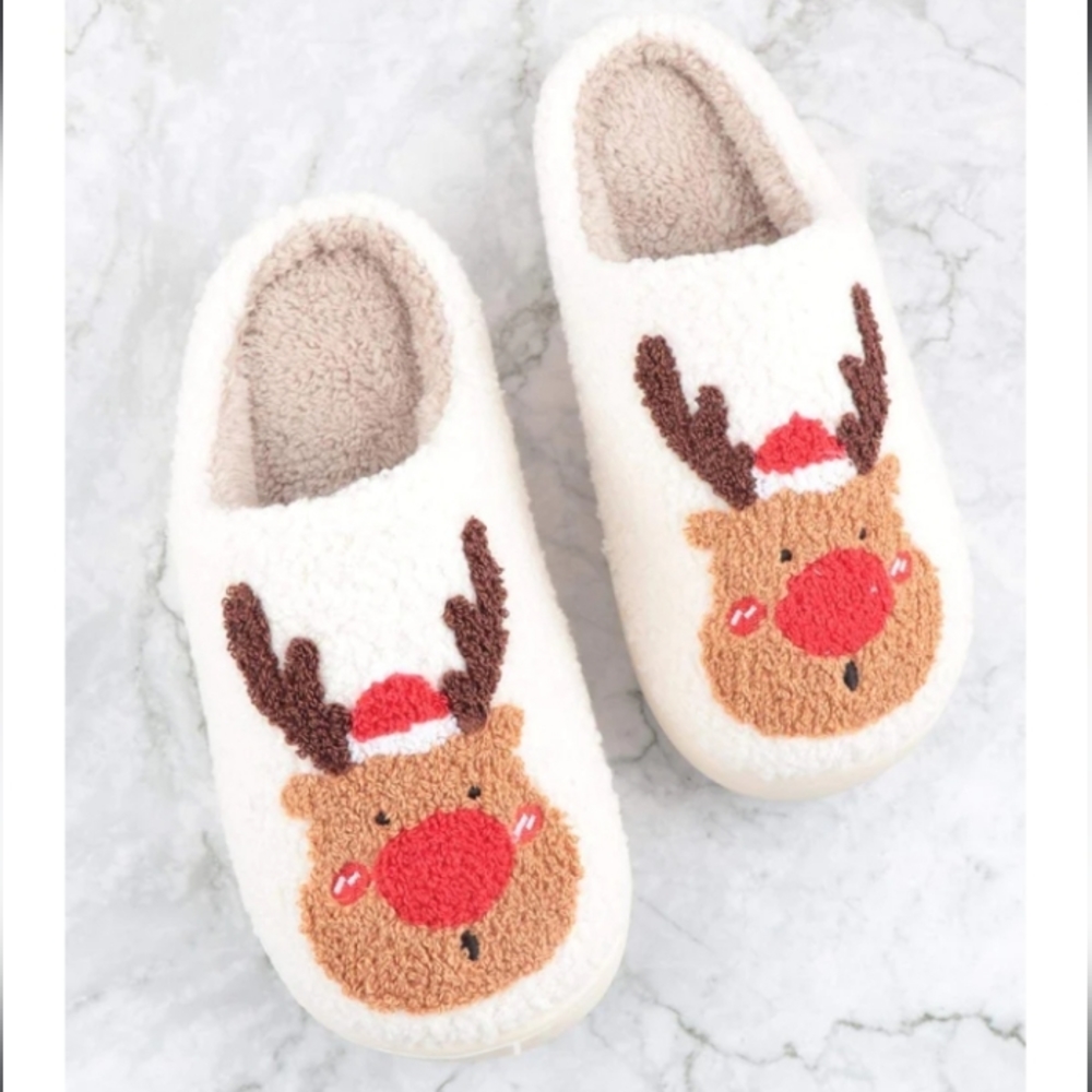Reindeer Slippers